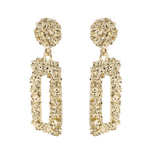 Load image into Gallery viewer, Vintage Inspired Jewel Encrusted Dangle Earrings (Available in Rose Gold, Gold and Silver)
