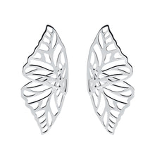 Load image into Gallery viewer, Silver Butterly Earrings
