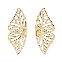 Load image into Gallery viewer, Gold Butterly Earrings
